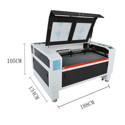 কার্বন ডাই অক্সাইড লেজার কাটিং গ্রাভিং মেশিন 80W 100W 130W কাঠের জন্য এক্রাইলিক পাথর এমডিএফ চামড়া