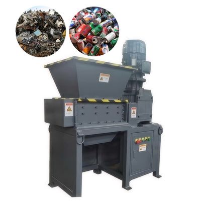 ক্ষুদ্র মিনি ধাতু Shredder মেশিন ডাবল শ্যাফ্ট Crusher Shredder মেশিন