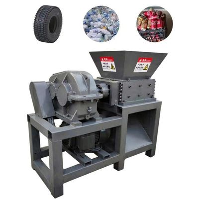 ভারী দায়িত্ব প্লাস্টিক Shredder মেশিন ডাবল শ্যাফট কঠিন বর্জ্য Crusher মেশিন
