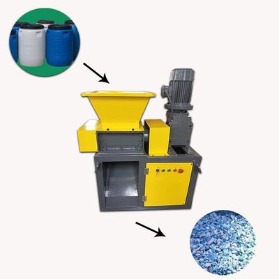 জৈবিক কঠিন বর্জ্য Shredder মেশিন কম্প্যাক্ট প্লাস্টিকের ব্যাগ Shredder মেশিন