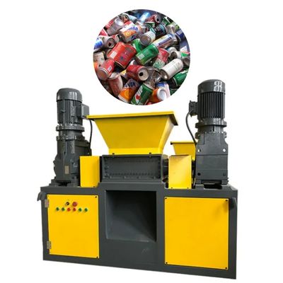 ভারী দায়িত্ব শিল্প Shredder মেশিন বড় ক্ষমতা স্ক্র্যাপ ধাতু গাড়ী শরীর Crusher Shredder মেশিন
