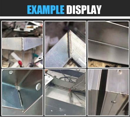 অ্যালুমিনিয়াম ইনক্স লোহা সোল্ডারিং লেজার ঢালাই পরিষ্কার কাটিয়া মেশিন