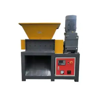 ডাবল শ্যাফ্ট বর্জ্য Shredder মেশিন 380V প্লাস্টিক Crushing মেশিন