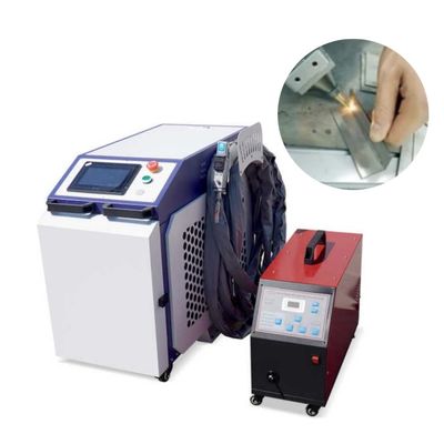 হ্যান্ডহেল্ড 1000W 2000W 3000W ফাইবার ওয়েল্ডার কাটিয়া পরিষ্কার 3 ইন 1 লেজার ওয়েল্ডিং মেশিন