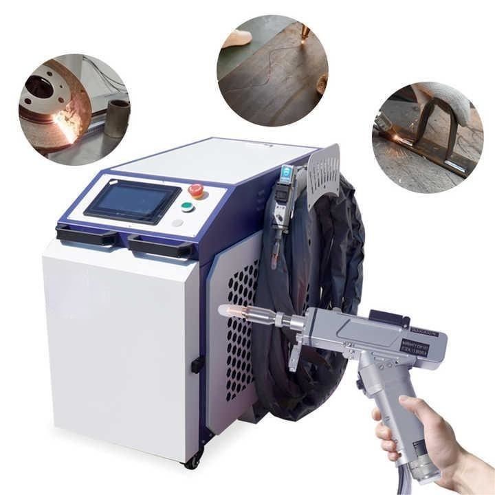 3 ইন 1 ফাইবার লেজার ওয়েল্ডার হ্যান্ডহেল্ড 1000W 1500W 2000W অ্যালুমিনিয়াম কার্বন জন্য