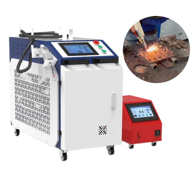 পেশাদার উচ্চ নির্ভুলতা 1kw 1.5kw 2kw 3kw ফাইবার লেজার ওয়েল্ডার কার্বন ইস্পাত শীট ওয়েল্ডিং