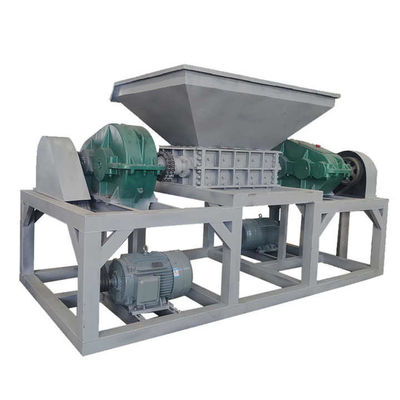 5.5kw মিনি স্ক্র্যাপ মেটাল Shredder মেশিন তারের টেক্সটাইল কাপড় Shredder মেশিন