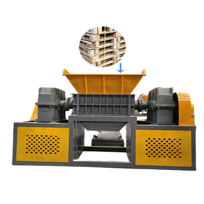 আইএসও ভারী দায়িত্ব কাঠ Shredder শিল্প কার্ডবোর্ড Shredder মেশিন