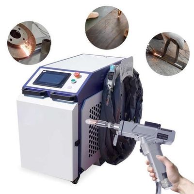 3 ইন 1 ফাইবার লেজার ওয়েল্ডার হ্যান্ডহেল্ড 1000W 1500W 2000W অ্যালুমিনিয়াম কার্বন জন্য